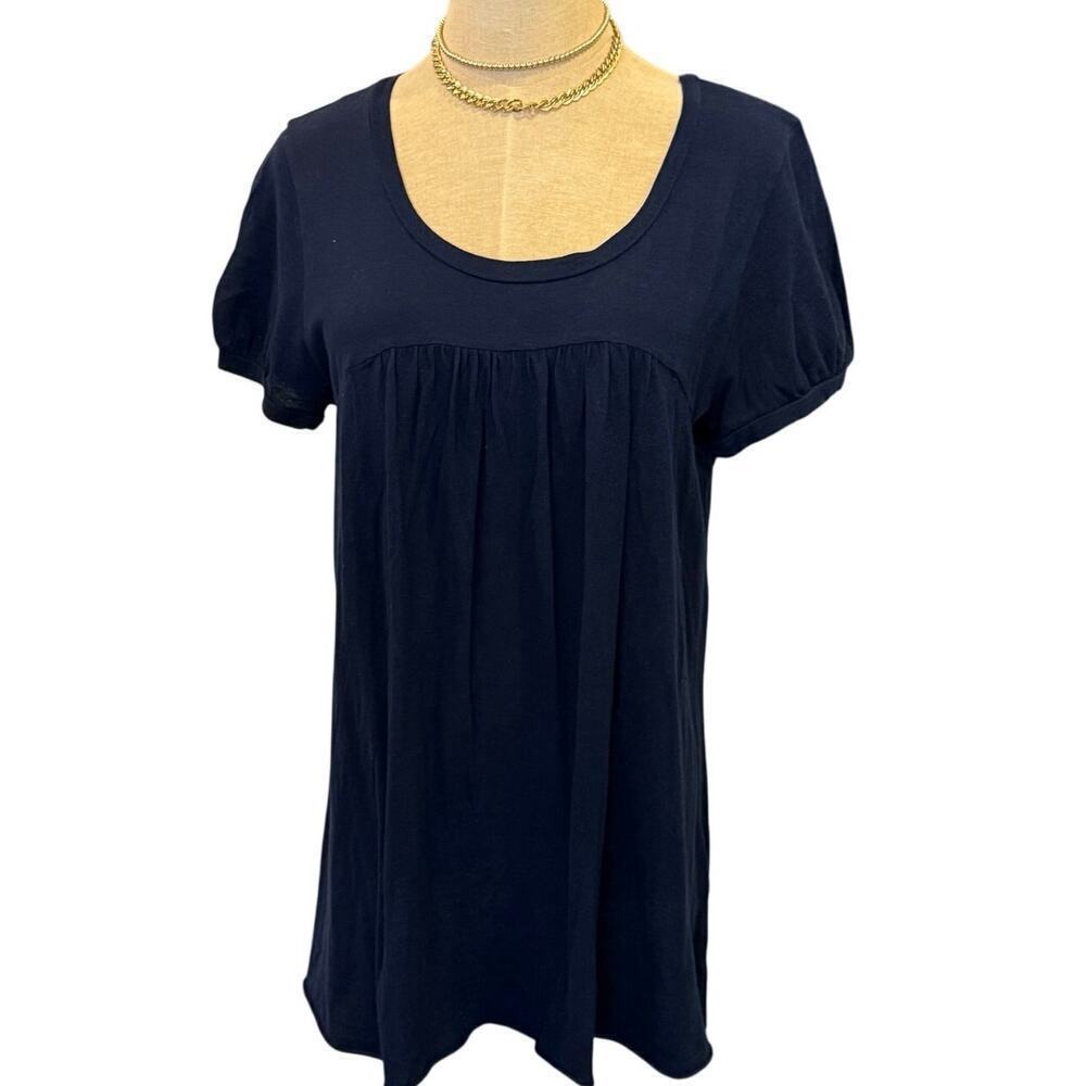 VELVET Navy Loose fit Top Shirt Women size XL